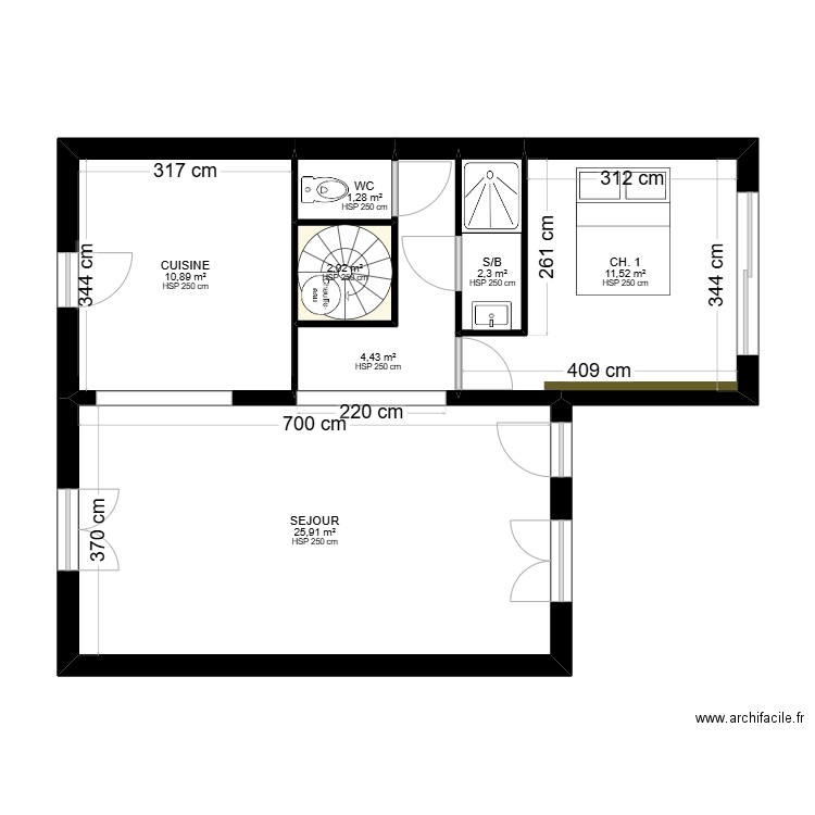 canet 2. Plan de 0 pièce et 0 m2