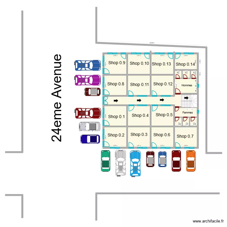 Yannick buyenzi rez de chaussee1820bis. Plan de 