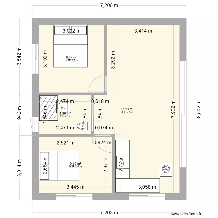 PLAN EXTENSION 2. Plan de PLAN EXTENSION 2. Plan de