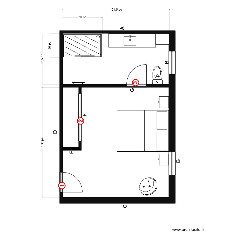 brenda Finition. Plan de 0 pièce et 0 m2