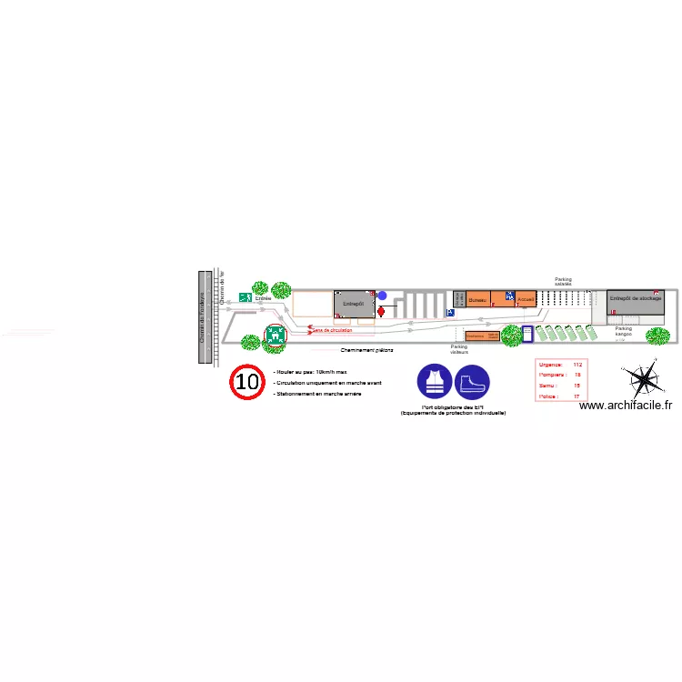Plan Fondeyre visite V.090326.7. Plan de 1  et 20 m²