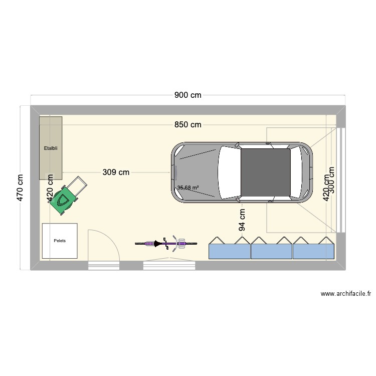 Garage Achicourt. Plan de 0 pièce et 0 m2