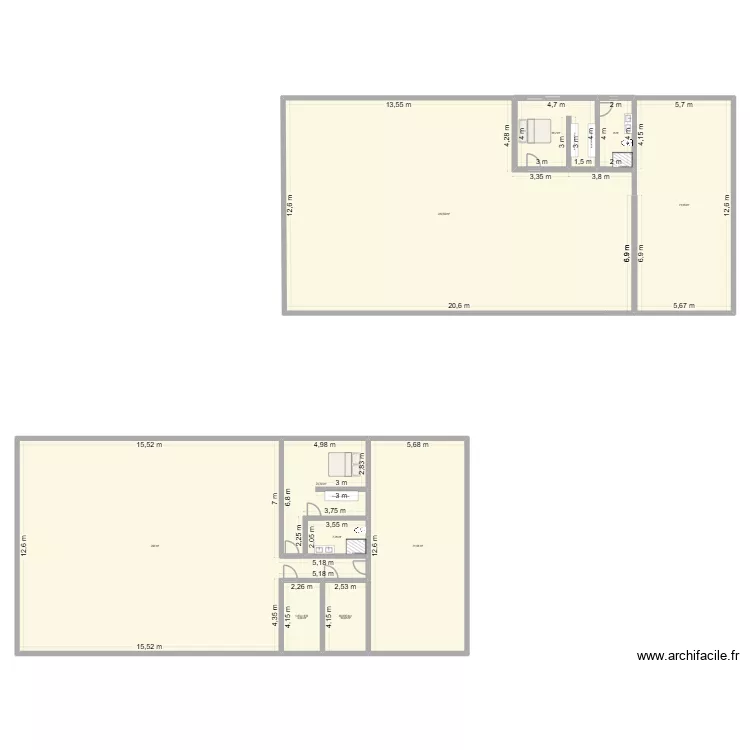 Maison benesse. Plan de 10 Pièces et 653 m² Maison benesse. Plan de 10 Pièces et 653 m²