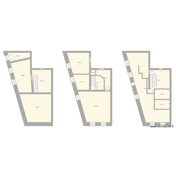 meryem'sF. Plan de 26 pièces et 330 m2