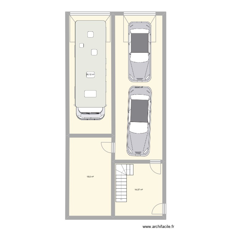 maison. Plan de 0 pièce et 0 m2