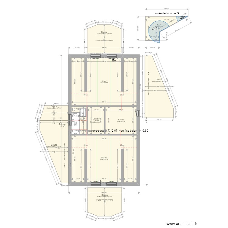 ML23009205 - 09/11. Plan de 25 pièces et 220 m2