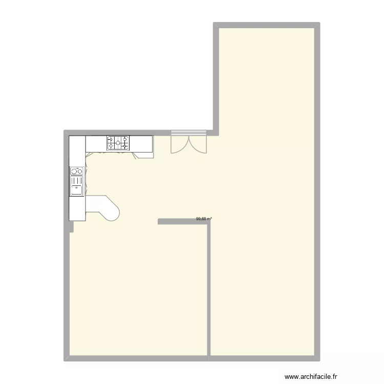 plan1. Plan de 1 et 100 m² plan1. Plan de 1 et 100 m²