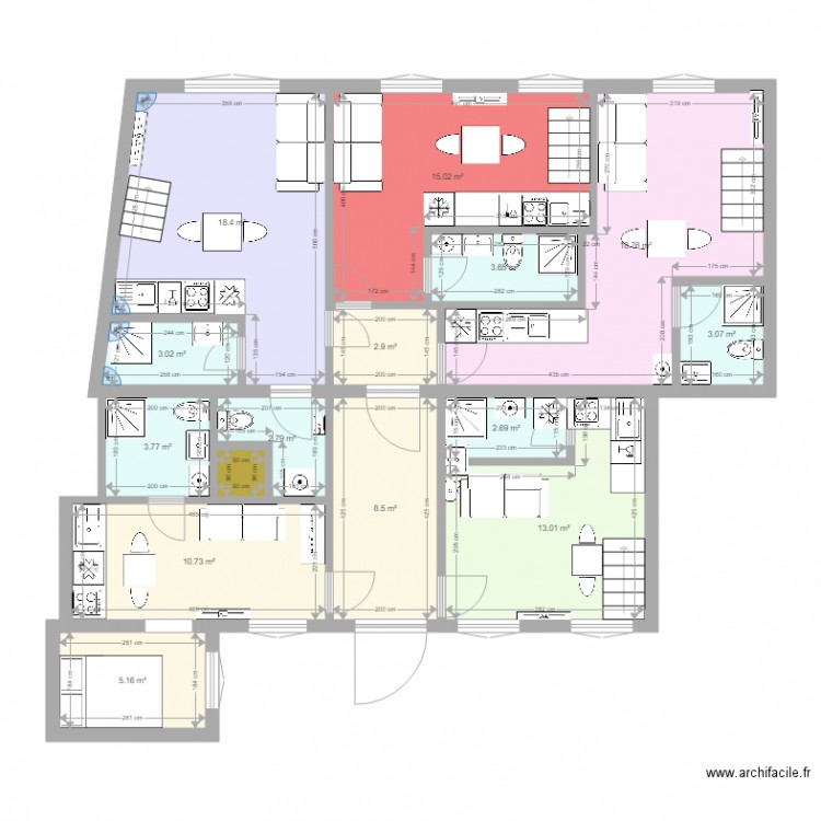 Lónyai plan A. Plan de 0 pièce et 0 m2