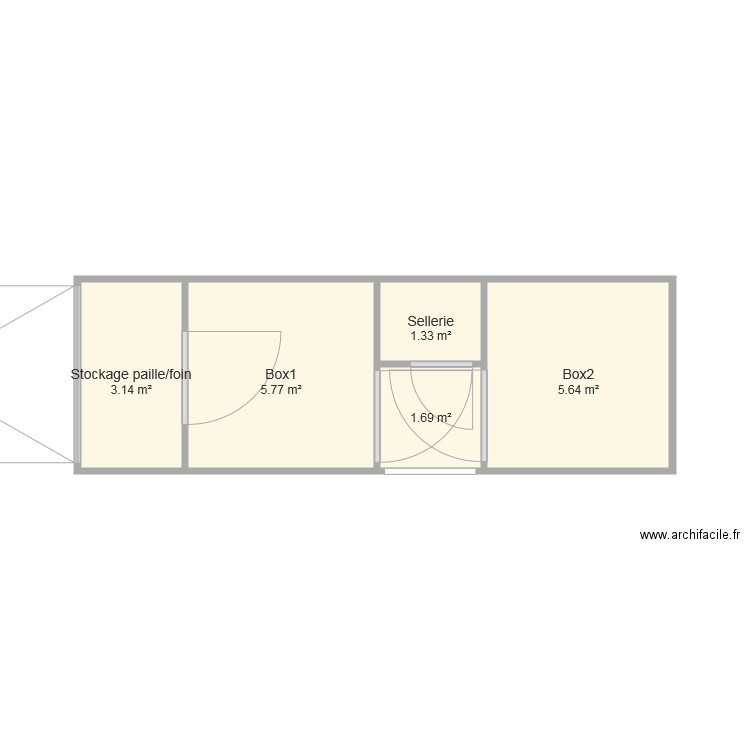 Caisse Paddock Pinsaguel 1. Plan de 0 pièce et 0 m2