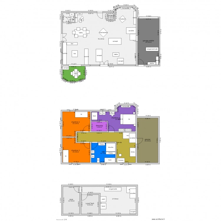 Maison1. Plan de 0 pièce et 0 m2