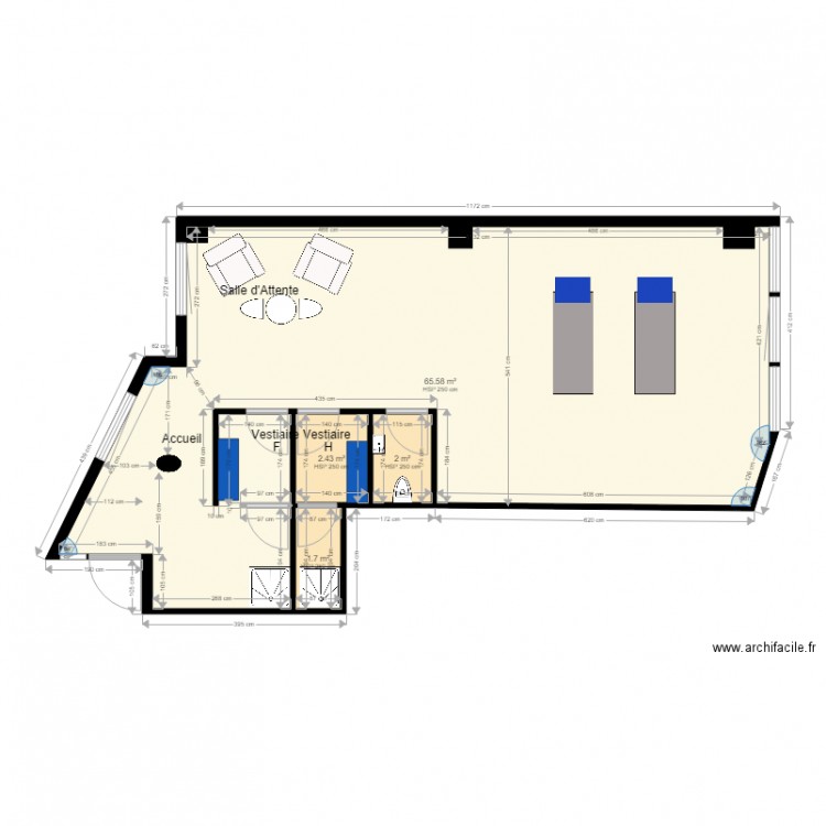 MIHA BODYTEC V5 bis. Plan de 0 pièce et 0 m2