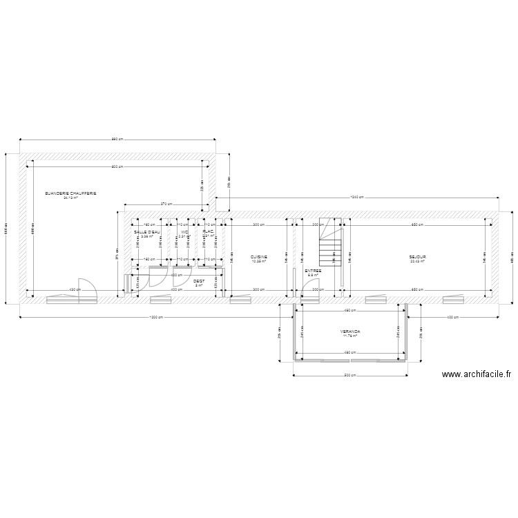 DEMANGE RDC. Plan de 0 pièce et 0 m2