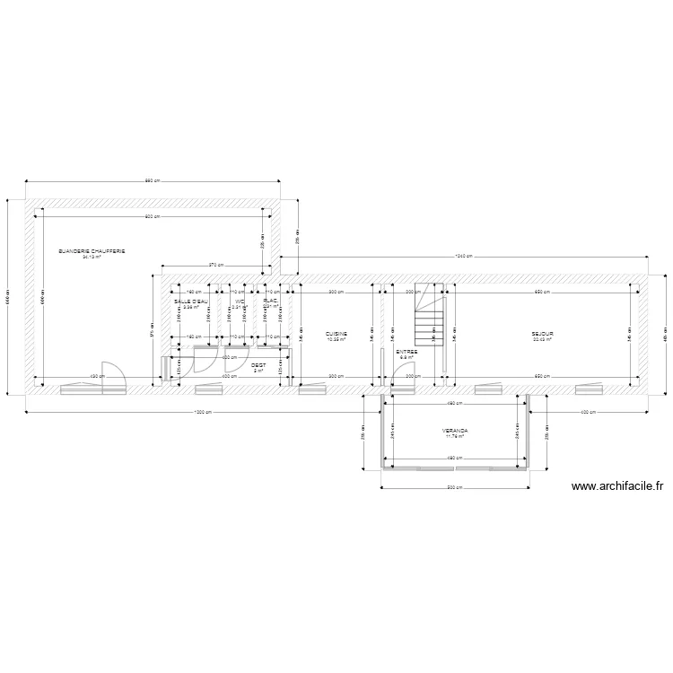 DEMANGE RDC. Plan de 
