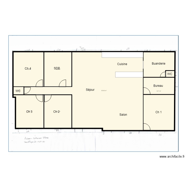 plan david josse. Plan de 0 pièce et 0 m2