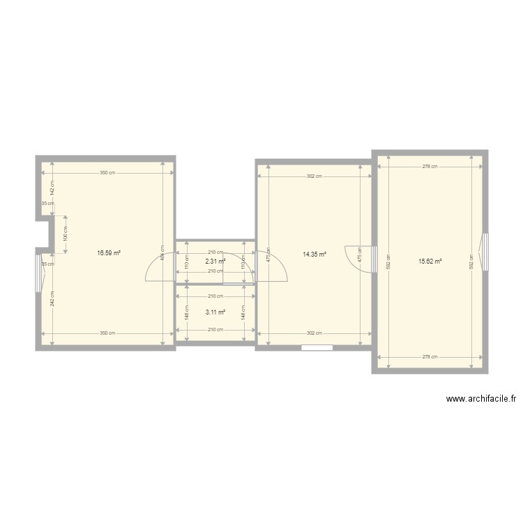 Mesquery Etage. Plan de 0 pièce et 0 m2