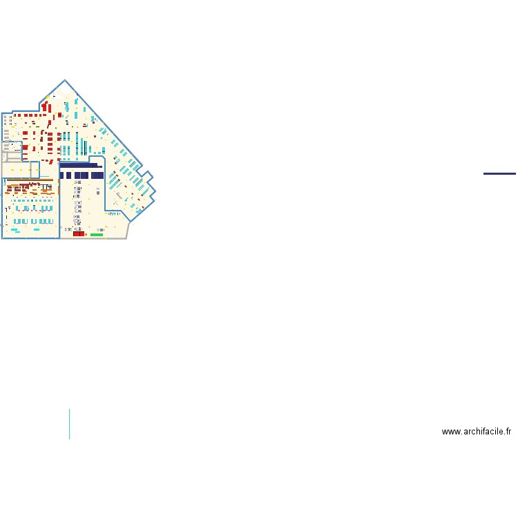 Reuilly Thibaut theo V22. Plan de 7 pièces et 307 m2