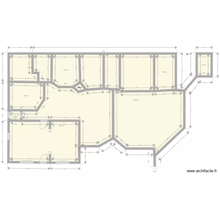 Ucimont rez 3. Plan de Ucimont rez 3. Plan de