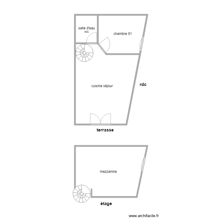 carre. Plan de carre. Plan de