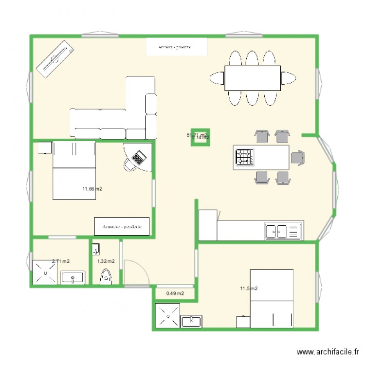 Revon2. Plan de 0 pièce et 0 m2