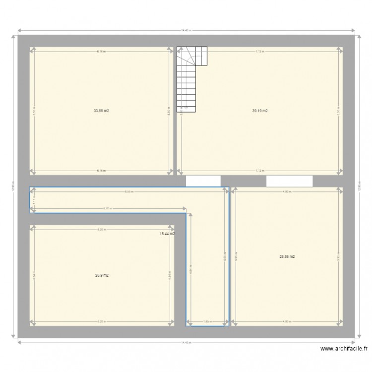 plan maiosn a rénover 1. Plan de 0 pièce et 0 m2