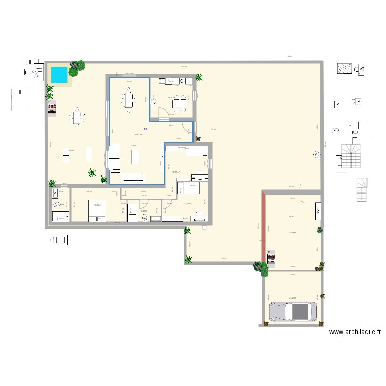 modelo 2 . Plan de 0 pièce et 0 m2