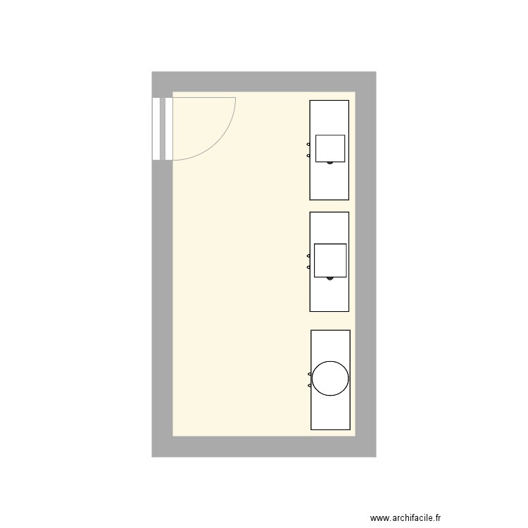 Salle de bain 3. Plan de 0 pièce et 0 m2