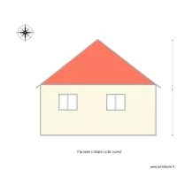 Facade initiale cote ouest