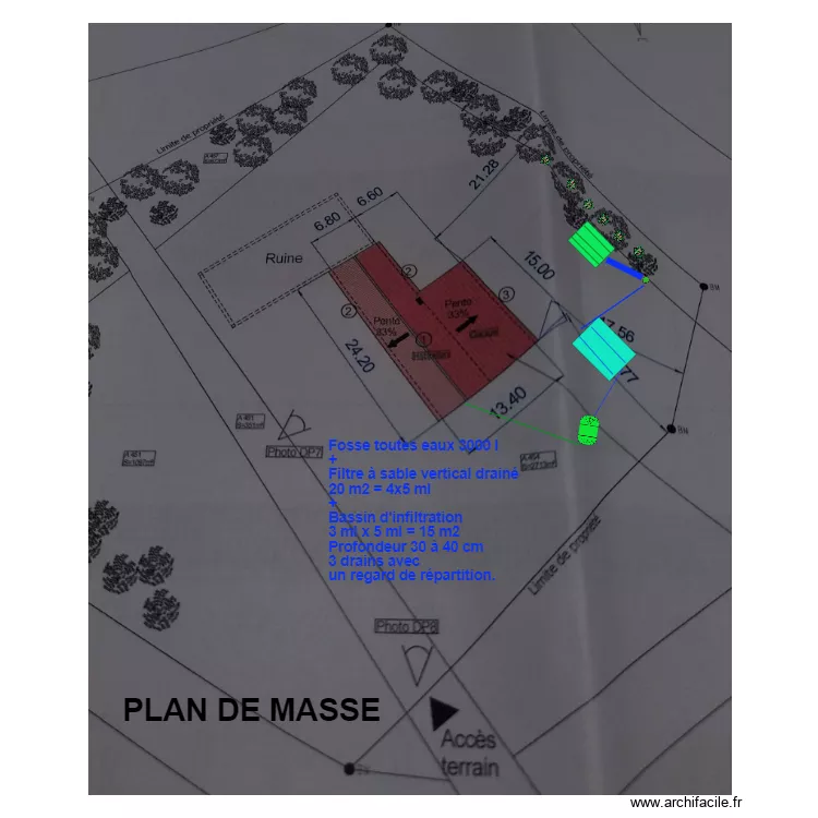 Cleach 3. Plan de 