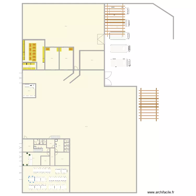 ferme. Plan de 