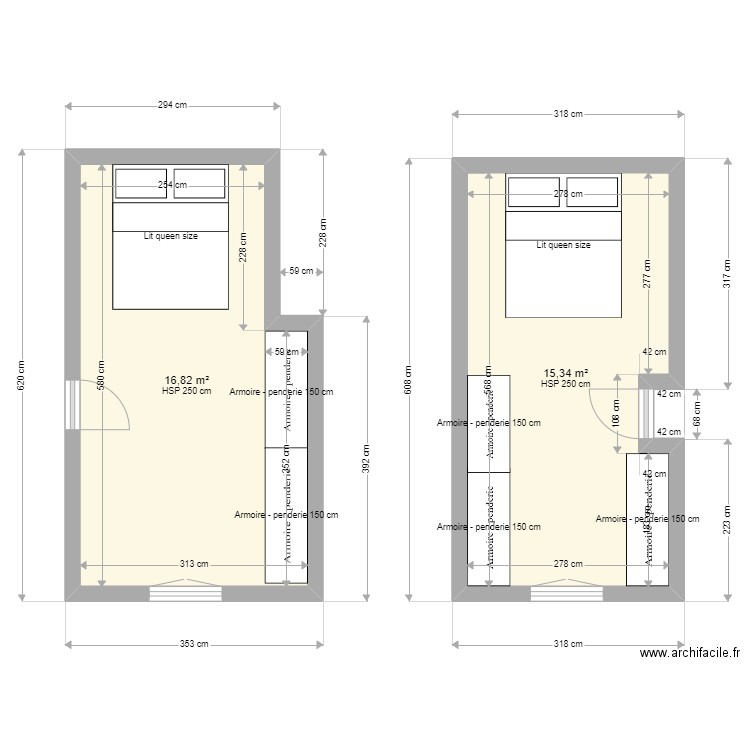 R+ Arcadie. Plan de 2 pièces et 32 m2