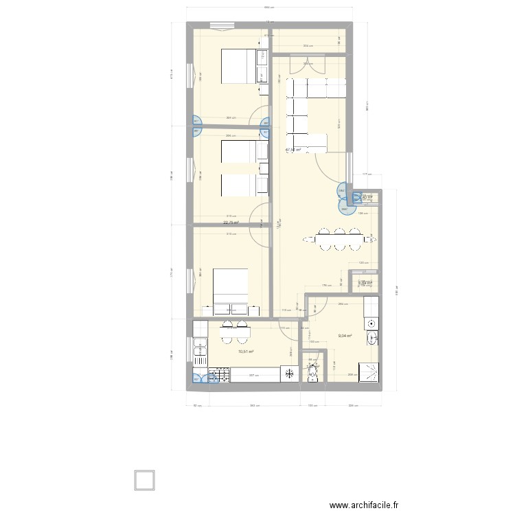 Appart Ath Ergane Plan 2. Plan de 0 pièce et 0 m2