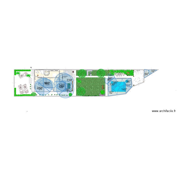 maison 1 etage com^p. Plan de 15 pièces et 439 m2