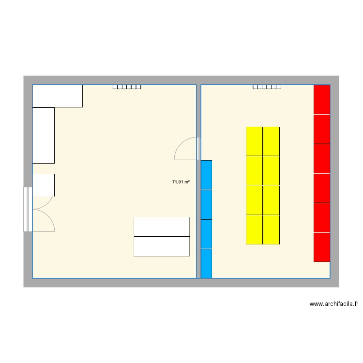 atelier électrique 1. Plan de 0 pièce et 0 m2