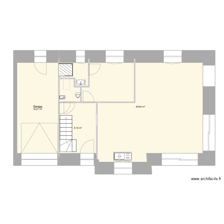 PLAN 1. Plan de 0 pièce et 0 m2