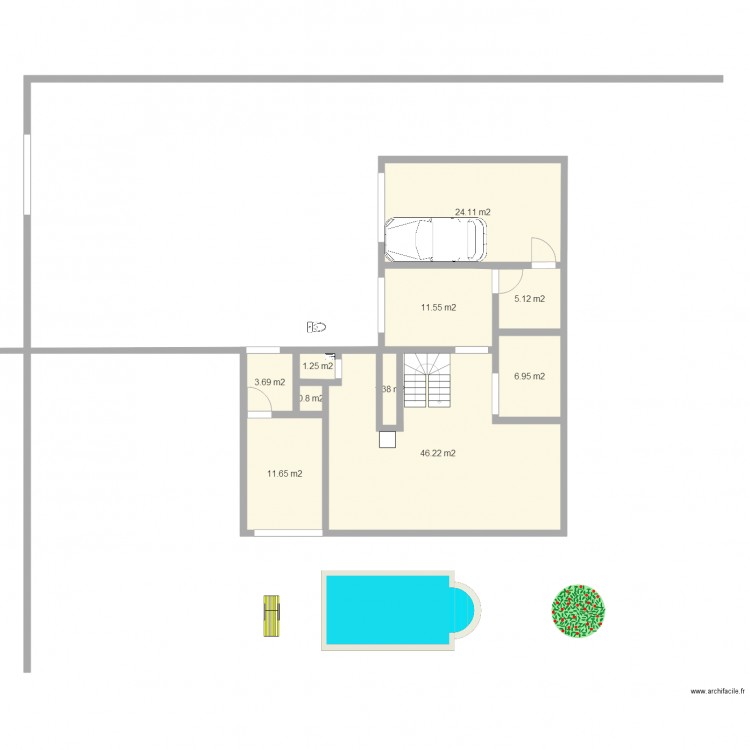 plan Céline 1. Plan de 0 pièce et 0 m2