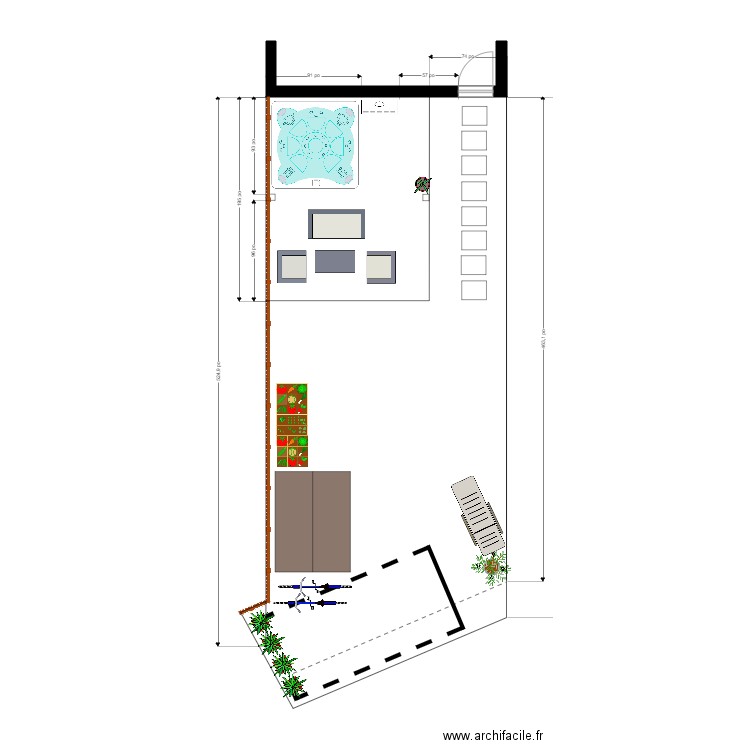 david. Plan de 0 pièce et 0 m2
