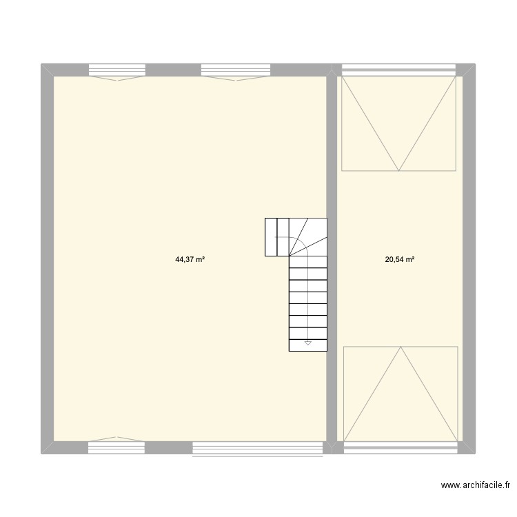 Equillemont 2. Plan de 9 pièces et 129 m2