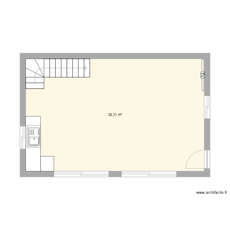 VILLA 80M2 RC. Plan de 0 pièce et 0 m2