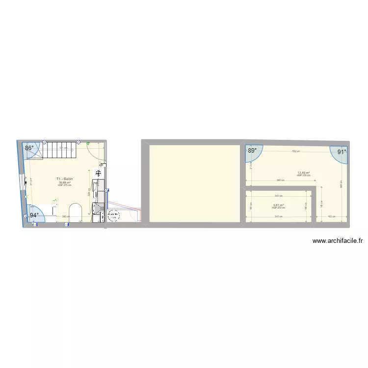 CIBLE - Plan IDR Castres. Plan de 
