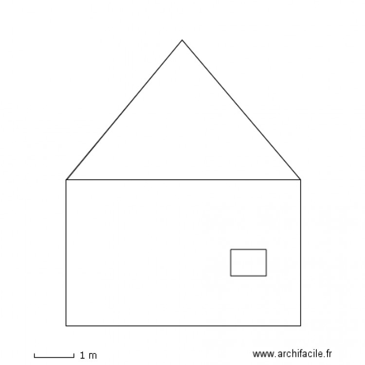 Coté Maison salle de bain et chambre 1. Plan de 0 pièce et 0 m2