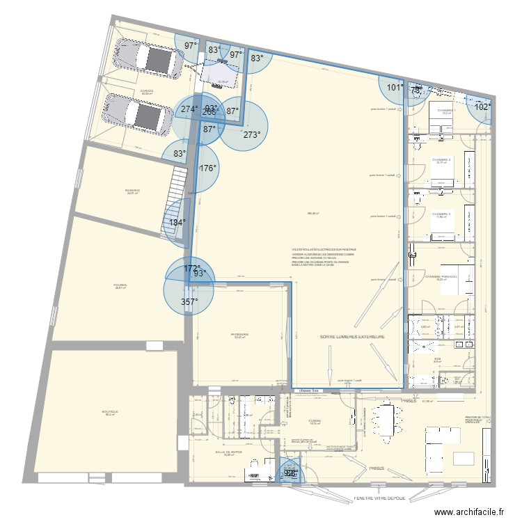 SOUCY 6. Plan de 31 pièces et 681 m2