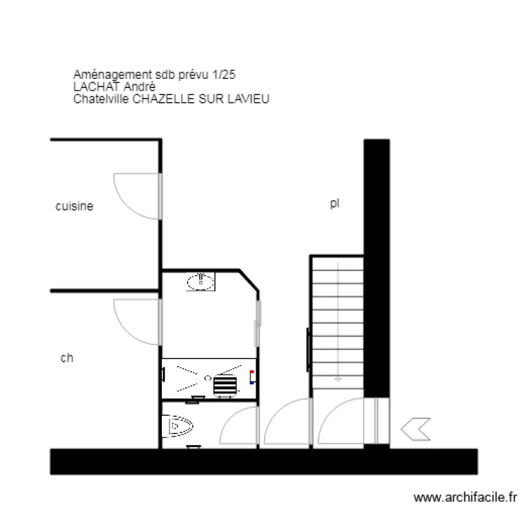 plan LACHAT Chazelles s L. Plan de plan LACHAT Chazelles s L. Plan de