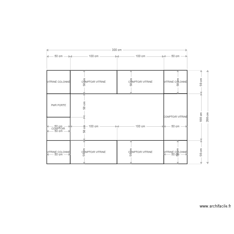 kiosque 32. Plan de 0 pièce et 0 m2
