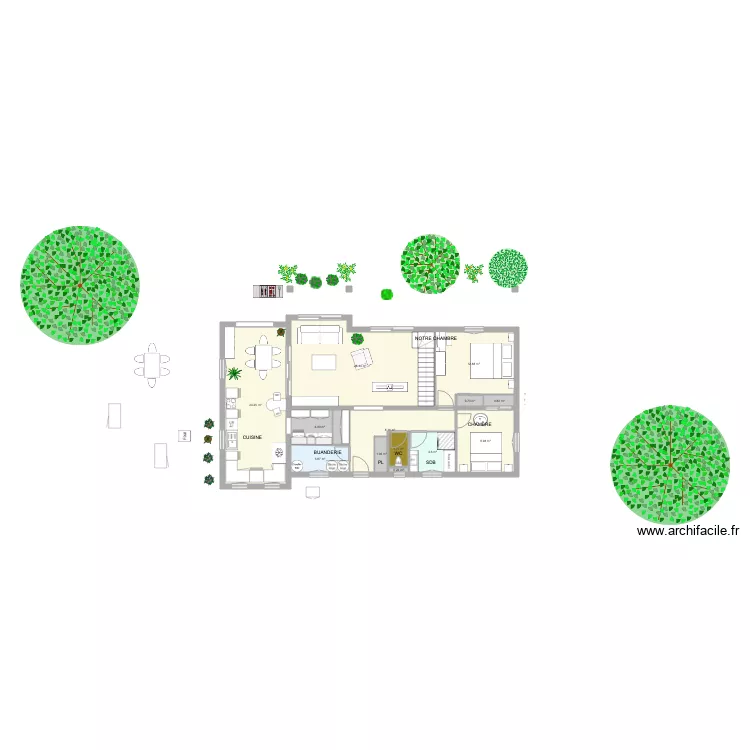 LA ROQUE SB ET BB IIIIi. Plan de 