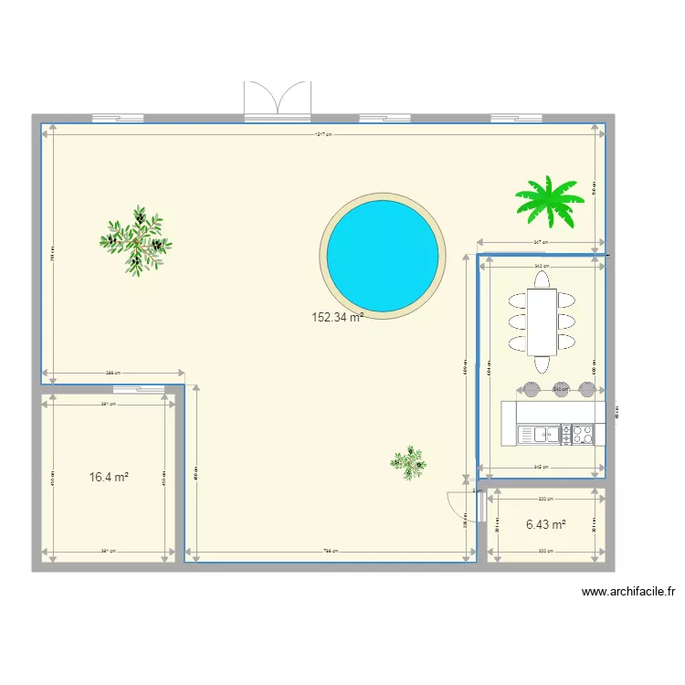 Jardin. Plan de 