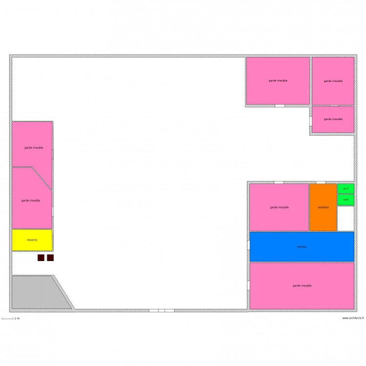 Ferme Studio. Plan de 0 pièce et 0 m2