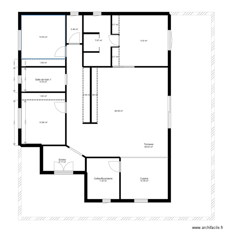 maison louisiane. Plan de 0 pièce et 0 m2