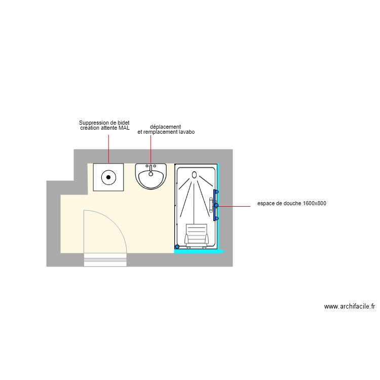 HAMDOUCHE. Plan de 0 pièce et 0 m2