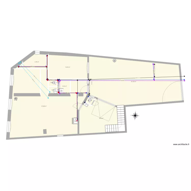 Evac et alim eau RDC. Plan de 