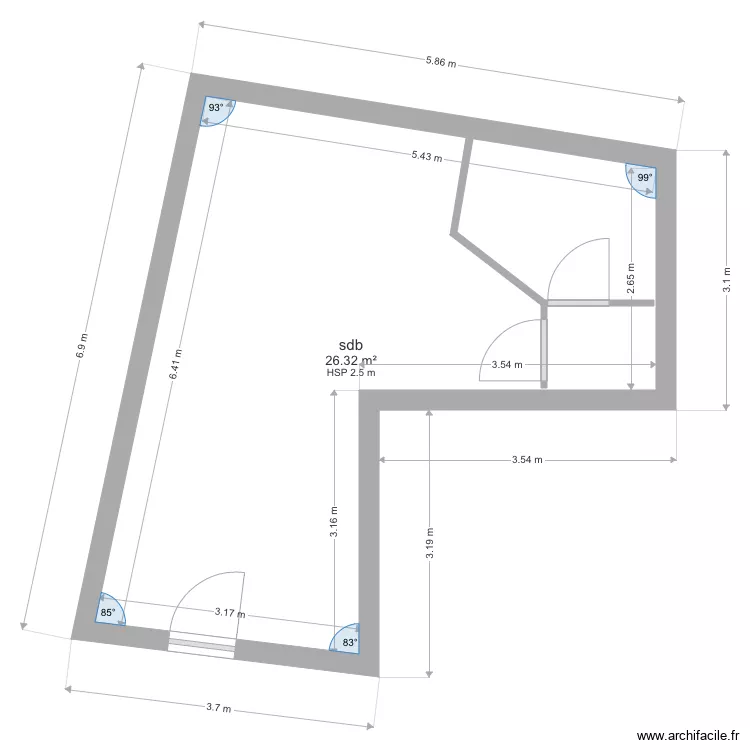 plan chambre philippe modifiée. Plan de plan chambre philippe modifiée. Plan de
